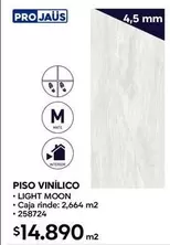 Piso Vinílico Light Moon