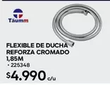 Flexible De Ducha Reforza Cromado