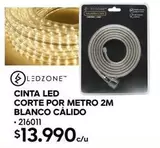 Cinta Led Corte Por Metro 2M Blanco Calido