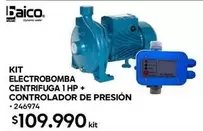 HP - Electrobomba Centrifuga 1 Hp + Controlador De Presion