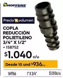 Hoffens - Copla Reduccion Polietileno