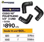 Hoffens - Codo 90°