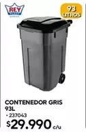 Rey - Contenedor Gris