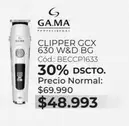 Ga.Ma - Clipper GCX 630 W&D BG