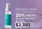 Pre Wax 100ml
