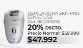 Depiladora Skinpro Sense Usb