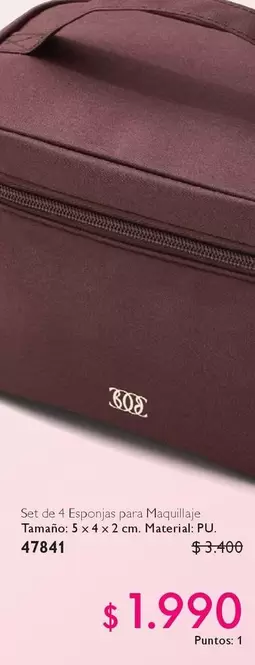 Set De 4 Épongies Para Maquillaje Tamano