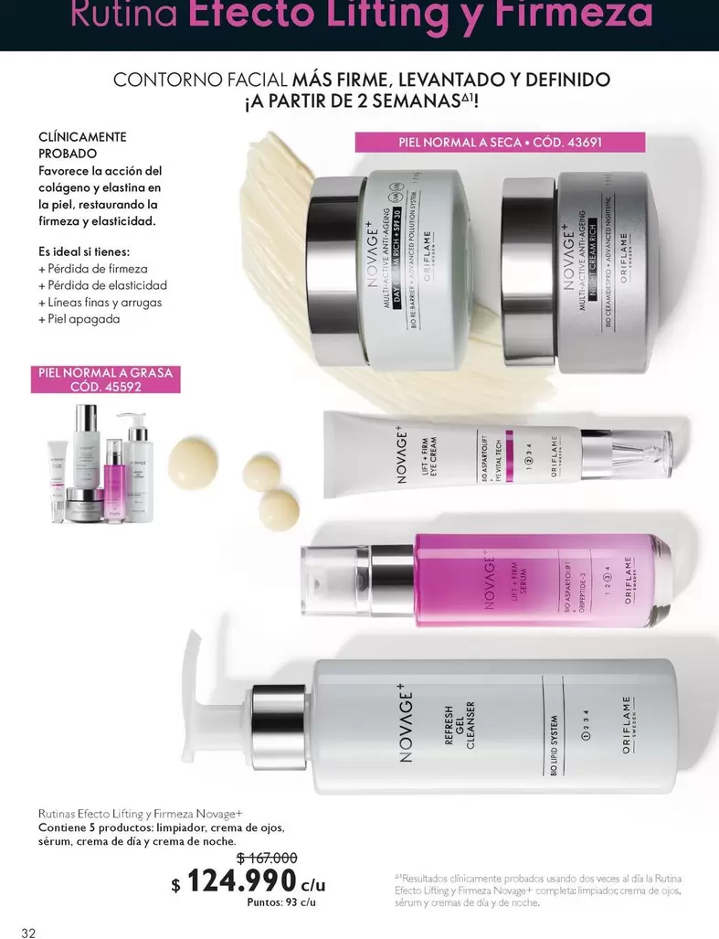 Novage - Contorro Facial Misr Elevantado Y Definido À Patir De 2 Smetanas