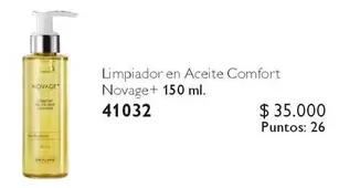 Novage - Limpiador En Aceite Comfort +150 Ml. 41032