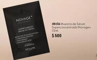 Novage - Muestra De Sérum Superconcentrado