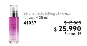 Novage - Sérum Efecto Lifting Y Firmeza +30 Ml. 41037