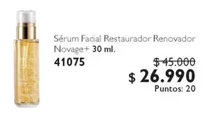 Novage - Sérum Facial Restaurador Renovador