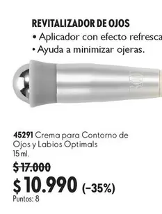 Optimals - Revitalizador De Ojos