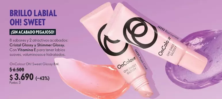 Cristal - Brillo Labial Oh! Sweet