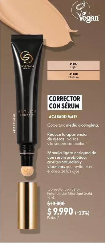 Giordani - Corrector Con Sérum