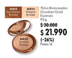 Giordani - Polvo Bronceador Gold Essenza