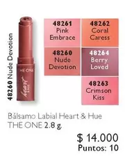 Coral - Balsamo Labial Heart & Hue