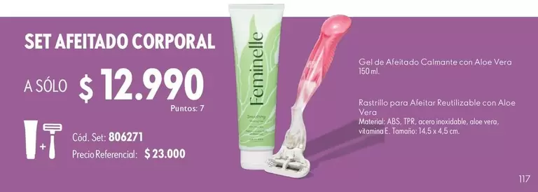 Set Afeitado Corporal