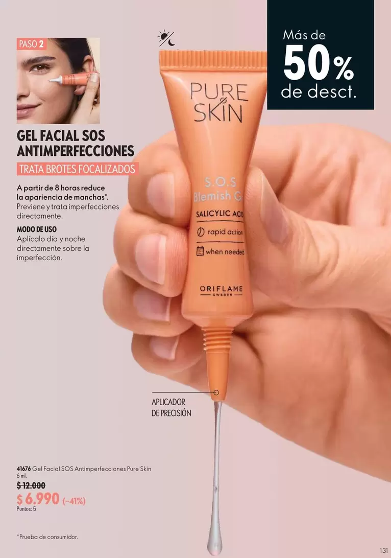 Gel Facial Sos Antimperfecciones