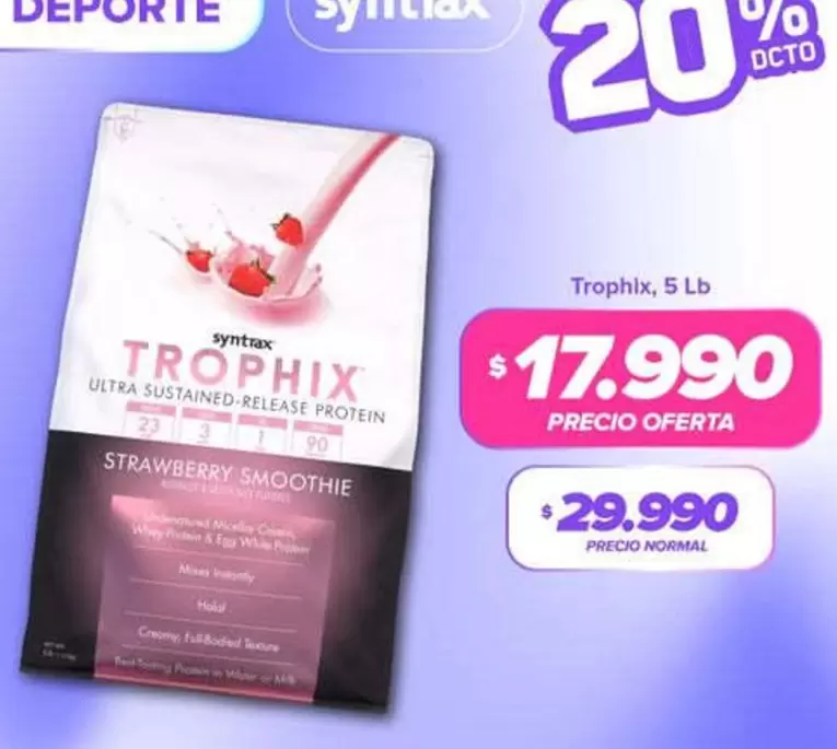 Más - Trophix, 5 Lb