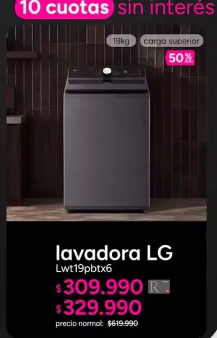 LG - Lavadora