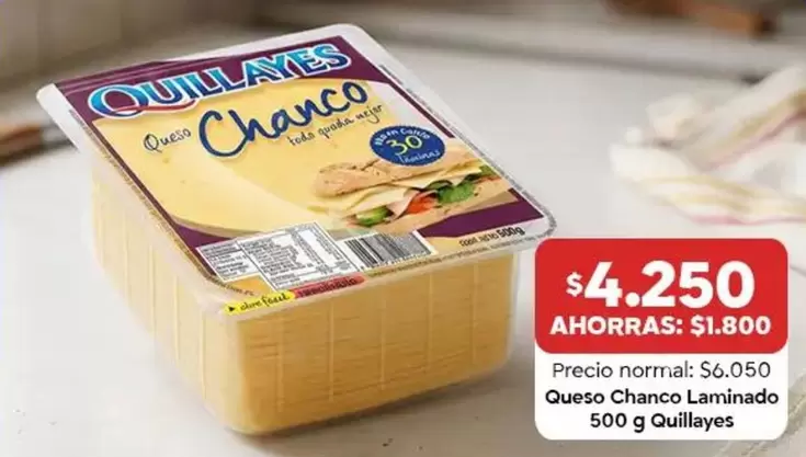 Quillayes - Queso Charco Laminado