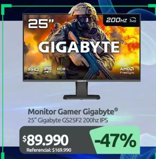 AMD - Monitor Gamer Gigabyte