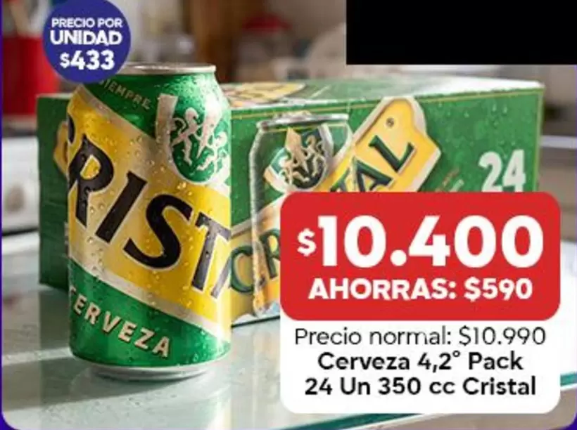 Cristal - Cerveza 4,2 Pack