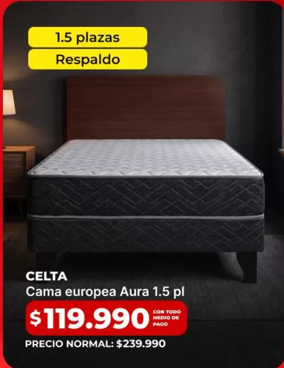 Celta - Cama Europea Aura