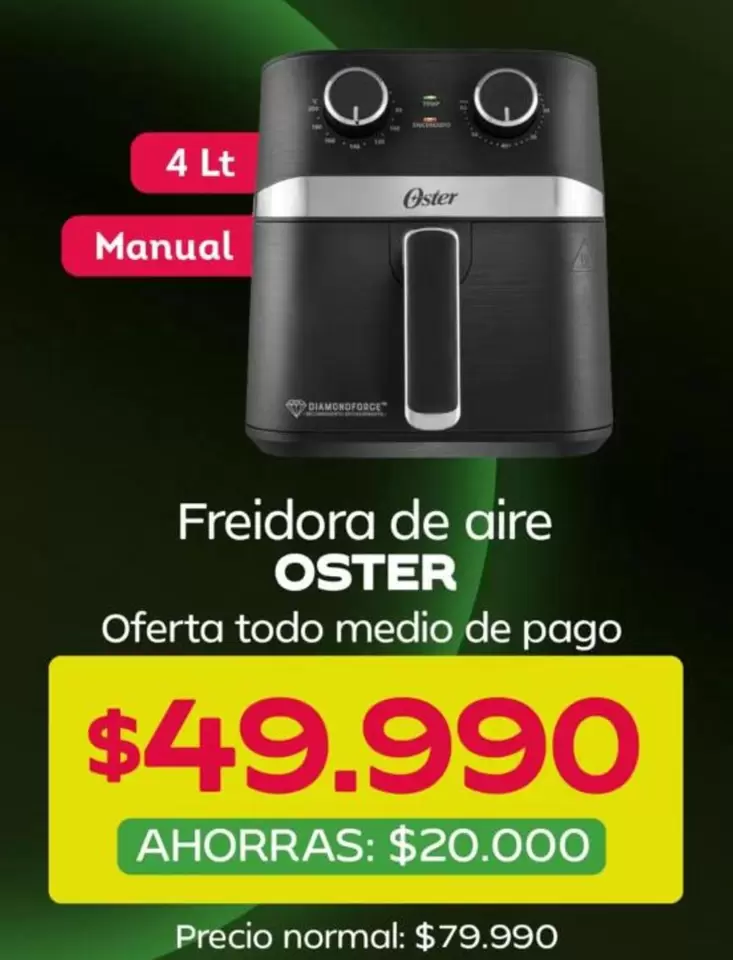 Oster - Freidora De Aire
