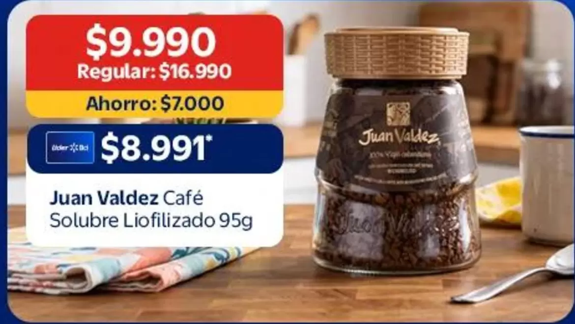 Juan Valdez - Café Solubre Liofilizado