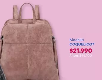 Mochila Coquelicot