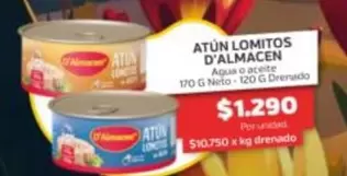 120 - Atun Lomitos D'almacen