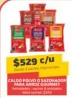 Gourmet - Caldo Polvo O Sazonadori Para Arroz