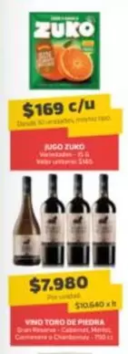Zuko - Vino Tinto De Piedra