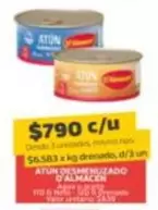 Atún Desmenuzado O Almacena