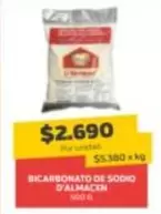 Bicarbonato De Sodio D'almacen