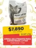 Arena Aglitinante Para Gatos Magic Litter