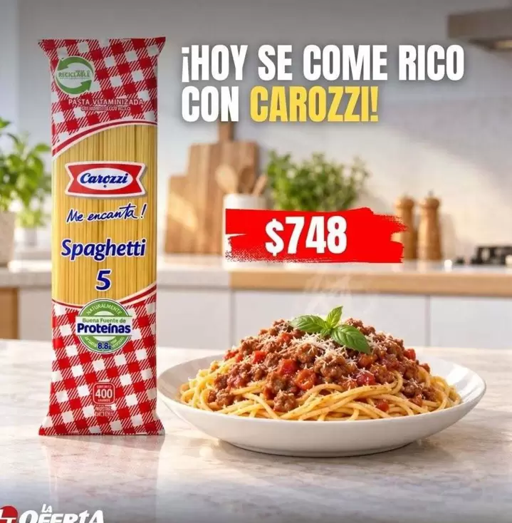 Carozzi - Hoy Se Come Rico Con Carozz!