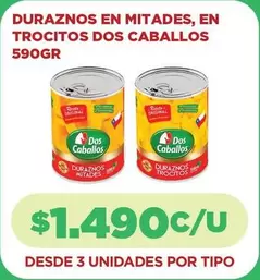 Dos Caballos - Duraznos En Mitades, En Trocitos