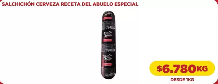 Abuelo - Salchichon Cerveza Receta Del Especial