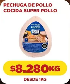 Pechuga De Pollo Cocida Super Pollo