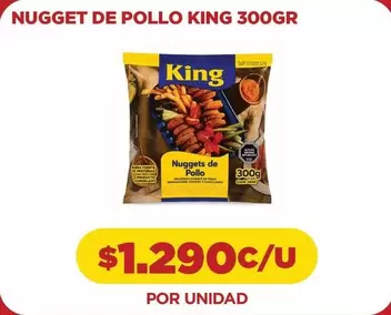 Nugget - De Pollo King 300gr