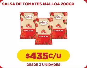 Malloa - Salsa De Tomates