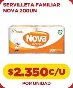 Nova - Servilleta Familiar