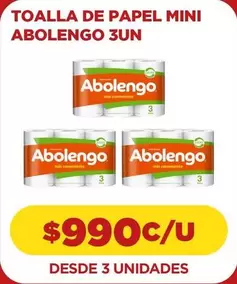 Abolengo - Toalla De Papel Mini