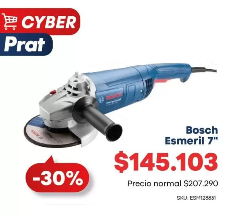 Bosch - Esmeril 7"