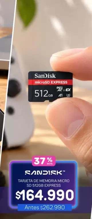 SanDisk - Trektar De Memoria Micro 50x50x8pzs