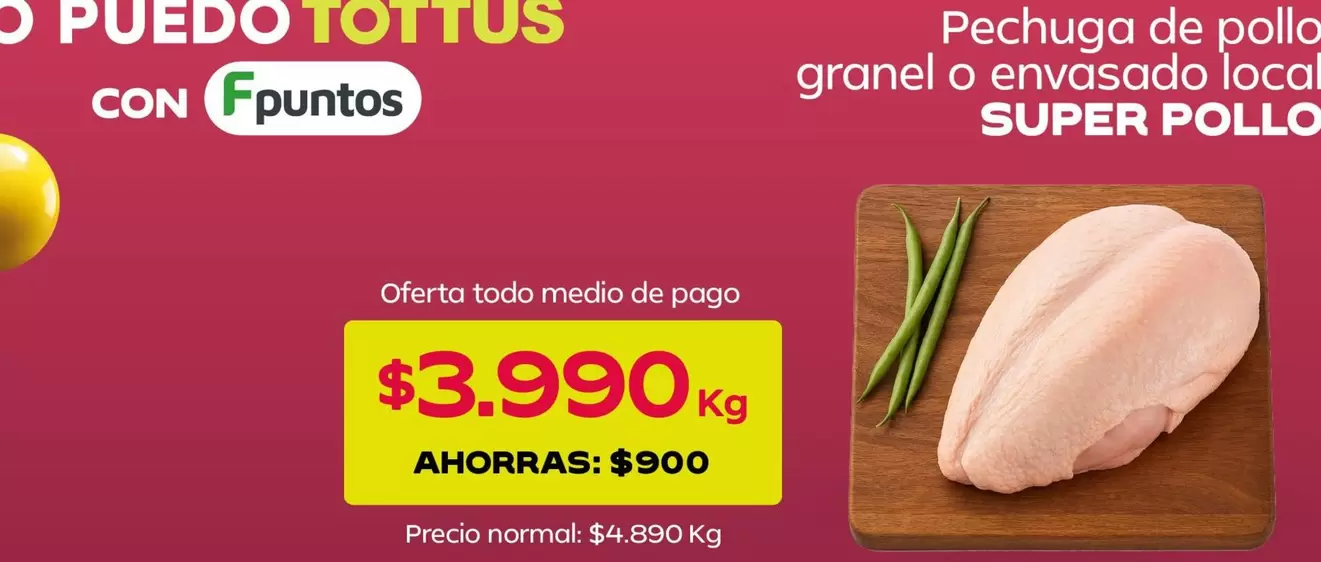 Súper Pollo - Pechuga De Pollo Granel O Envasado Loca