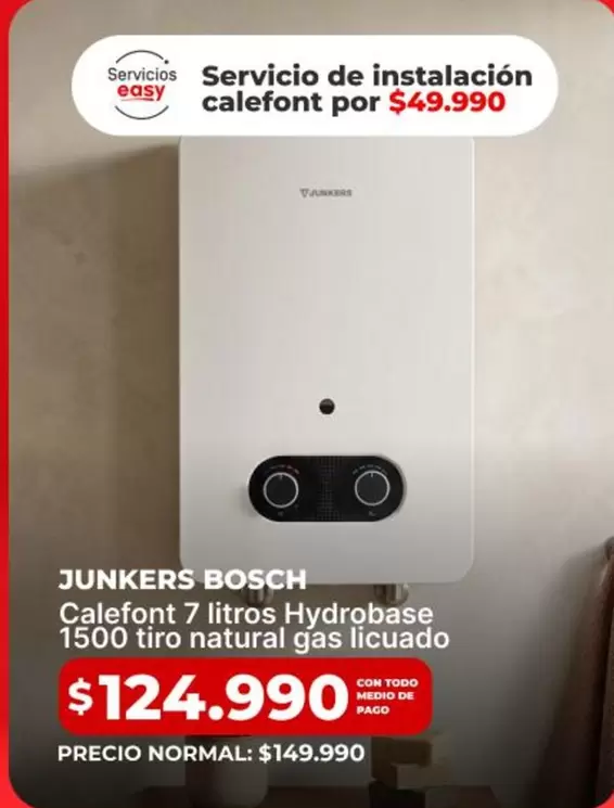 Junkers - Calefont 7 Litros Hydrobase